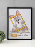 Набор фоторамок для фото 30×40 см Keep memories «Формат», 3 шт., (пластиковый экран), чёрный - фото 809256343
