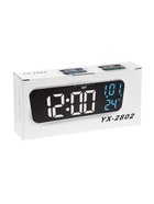 Часы - будильник электронные настольные: календарь, термометр, таймер, USB - Фото 7