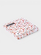 Десертная тарелка новогодняя Доляна «Новогодние зверята», d=19 см, стекло, белая - Фото 5