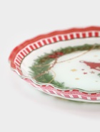 Блюдо новогоднее сервировочное Доляна «Сказочное настроение», d=19, h=2.1 см, стекло, разноцветное - Фото 4