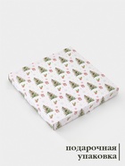 Блюдо новогоднее сервировочное Доляна «Сказочное настроение», d=25, стекло, разноцветное - Фото 3