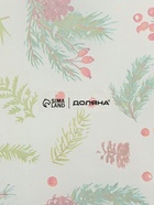 Блюдо новогоднее сервировочное Доляна «Еловые ветки», 25×15 см, стекло, белое, зелёное - Фото 6