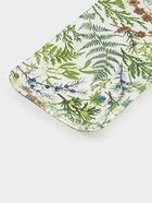 Блюдо новогоднее сервировочное Доляна «Еловые ветки», 25.5×10.4 см, h=1.7 см, стекло, белое, зелёное - Фото 5