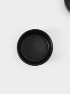 Соусники Magistro Pietra lunare, набор 2 шт., 80 мл, фарфор, чёрные - Фото 5