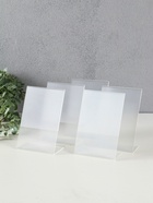 Набор фоторамок для фото 10×15 см, А6, вертикальная, прозрачная, 5 шт. 10896558