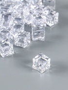 Декор искусственный лёд из пластика «Льдинка», 14 мм, набор 50 шт., 150 г, прозрачный - фото 809256625