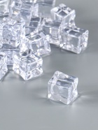 Декор искусственный лёд из пластика «Льдинка», 27 мм, набор 20 шт., 330 г, прозрачный - Фото 1