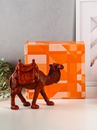 Фигурка полистоун «Верблюд с седлом с сумкой», под дерево, 21×9×20 см - Фото 5