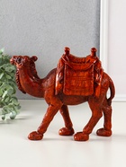 Фигурка полистоун «Верблюд с седлом с сумкой», под дерево, 21×9×20 см - фото 809256644 Фигурка полистоун «Верблюд с седлом с сумкой», под дерево, 21×9×20 см - фото 809256644