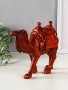Фигурка полистоун «Верблюд с седлом с сумкой», под дерево, 21×9×20 см - Фото 4