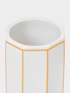 Набор для ванной «Равновесие», 2 предмета, дозатор для мыла, стакан, белый - фото 809256672