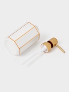 Набор для ванной «Равновесие», 2 предмета, дозатор для мыла, стакан, белый - фото 809256674