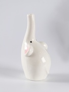 Ваза «Слоник», 15.5×7 см, керамика, белая - фото 58054553