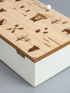 УЦЕНКА Шкатулка дерево с делениями «Лесные звери» 23×15×8.3 см 10941838