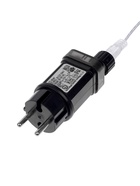 Гирлянда «Нить» 50 м роса, IP44, серебристая нить, 500 LED, пульт, 36 В, свечение тёплое белое - Фото 4