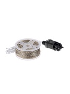 Гирлянда «Нить» 200 м роса, IP44, серебристая нить, 2000 LED, пульт, 36 В, свечение тёплое белое - Фото 2