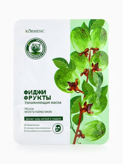 Маска тканевая для лица KORMESIC «Фиджи», успокаивающая, 25 мл