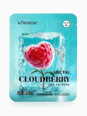 Маска для лица KORMESIC «Охлаждающие ягоды», увлажняющая, 25 мл