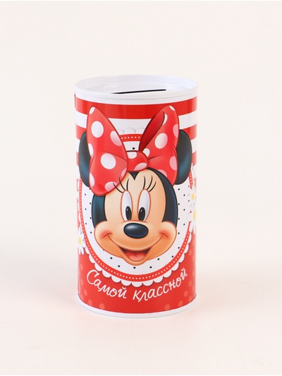 УЦЕНКА Копилка «Самой классной», Минни Маус, 6.5×12 см