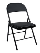 УЦЕНКА Стул складной, черный - Фото 1