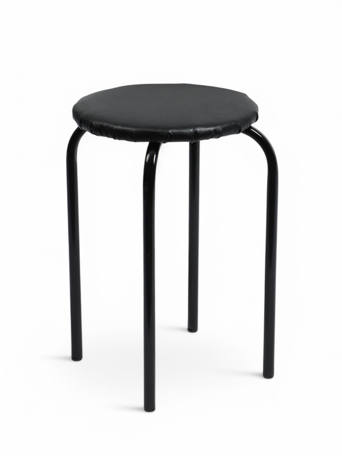 УЦЕНКА Табурет «Стронг» черный/черный - Фото 1