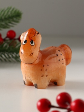 Фигурка «Конь Гаврюша», 8×7.5 см, селенит