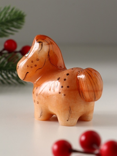 Фигурка «Конь Гаврюша», 8×7.5 см, селенит