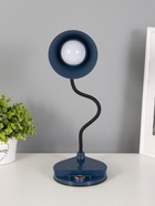 УЦЕНКА Настольная лампа «Парасоль» LED, от USB/АКБ 6 Вт сенсор 3000-6000 синий 14×10×37 см RISALUX - Фото 14