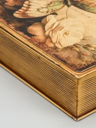 УЦЕНКА Шкатулка-книга металл, кожзам «Бабочка на букете» 26×16×5 см - Фото 8