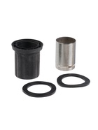 УЦЕНКА Смеситель для раковины ZEIN Z3714, однорычажный, длина излива 12 см, пластик, хром - Фото 4