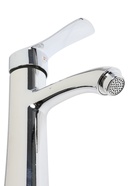 УЦЕНКА Смеситель для раковины ZEIN Z3692, однорычажный, высота излива 9 см, хром - Фото 3