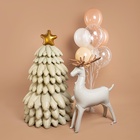 Воздушный шар фольгированный 51" «Новогодняя ёлка», под воздух - Фото 3