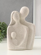 Бюст полистоун «Семья», песочный, 16×9.3×24.5 см - фото 58054760