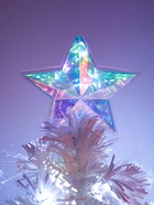 Ёлка светодиодная «Белоснежная» 90 см, диаметр нижнего яруса 45 см, 8 веток, 8 режимов, свечение белое - Фото 2