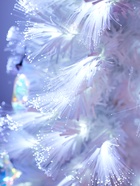 Ёлка светодиодная «Белоснежная» 90 см, диаметр нижнего яруса 45 см, 8 веток, 8 режимов, свечение белое - Фото 4