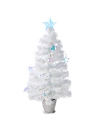 Ёлка светодиодная «Белоснежная» 90 см, диаметр нижнего яруса 45 см, 8 веток, 8 режимов, свечение белое - Фото 5