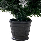 Ёлка светодиодная «Снежинки» 60 см, диаметр нижнего яруса 35 см, 55 веток, мигание, свечение мульти - Фото 7