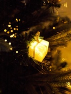 Ёлка светодиодная «Пушистая» 150 см, диаметр нижнего яруса 85 см, 137 веток, 8 режимов, свечение тёплое белое - Фото 8