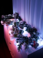 Хвойная гирлянда светодиодная «Заснеженная» 200 см, 8 режимов - Фото 2