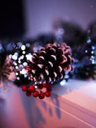 Хвойная гирлянда светодиодная «Заснеженная» 200 см, 8 режимов - Фото 5