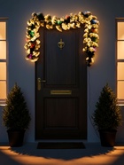 Хвойная гирлянда фиброоптическая «Вспышки» 200 см, автопереключение - фото 7449815 Хвойная гирлянда фиброоптическая «Вспышки» 200 см, автопереключение - фото 7449815