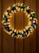 Хвойная гирлянда фиброоптическая «Вспышки» 200 см, автопереключение 10880929