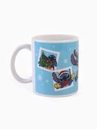 Кружка новогодняя сублимация 320 мл, Стич - Фото 2