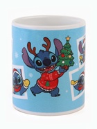 Кружка новогодняя сублимация 320 мл, Стич - Фото 3