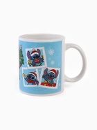 Кружка новогодняя сублимация 320 мл, Стич - Фото 4