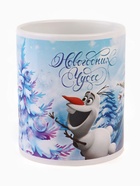 Кружка новогодняя сублимация 320 мл, Холодное сердце 10892625 Кружка новогодняя сублимация 320 мл, Холодное сердце 10892625