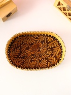 Сухарница традиционная «Птичка в рябине», 23×15×4.5 см, береста 10932536