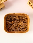 Сухарница прямоугольная «Птички», 24.5×17.5×4.5 см, береста 10932538