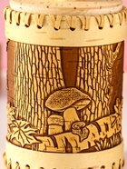 Туес шитый «Осень», банка для хранения, береста - Фото 7