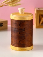 Туес «Конь вороной», банка для хранения, береста - фото 7563463